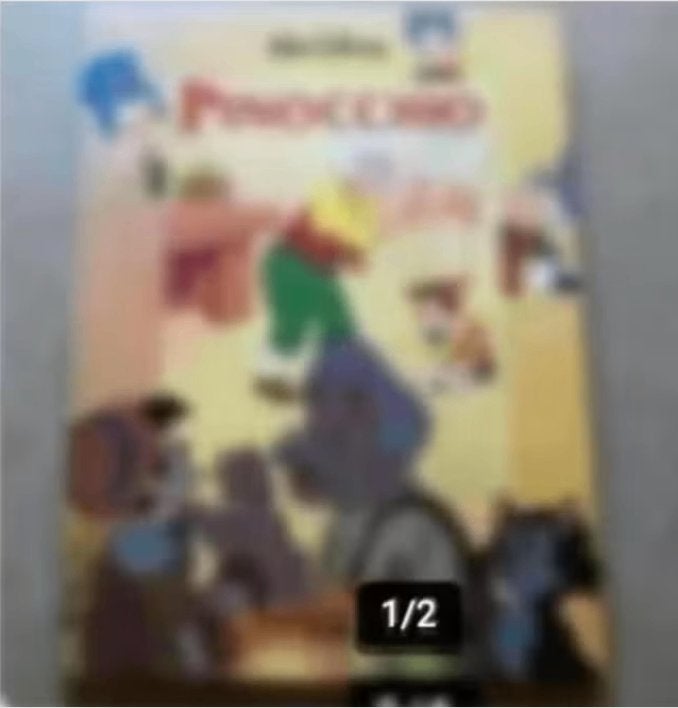 Kinder boek Pinokkio, Ophalen of Verzenden, Zo goed als nieuw