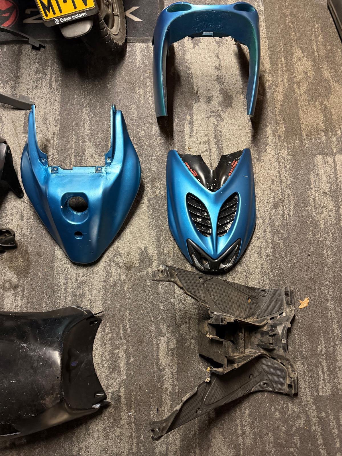 Aerox kappenset, Ophalen, Gebruikt, Kap, Yamaha