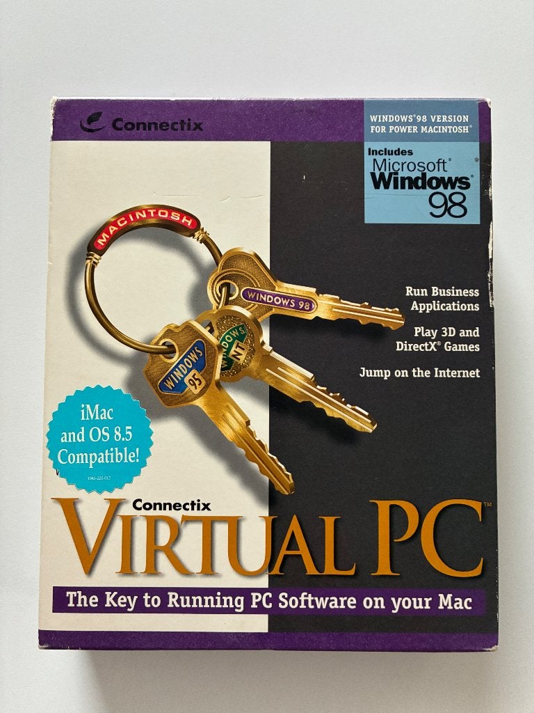 Apple Macintosh software Connectix Virtual PC, Ophalen of Verzenden, Connectix