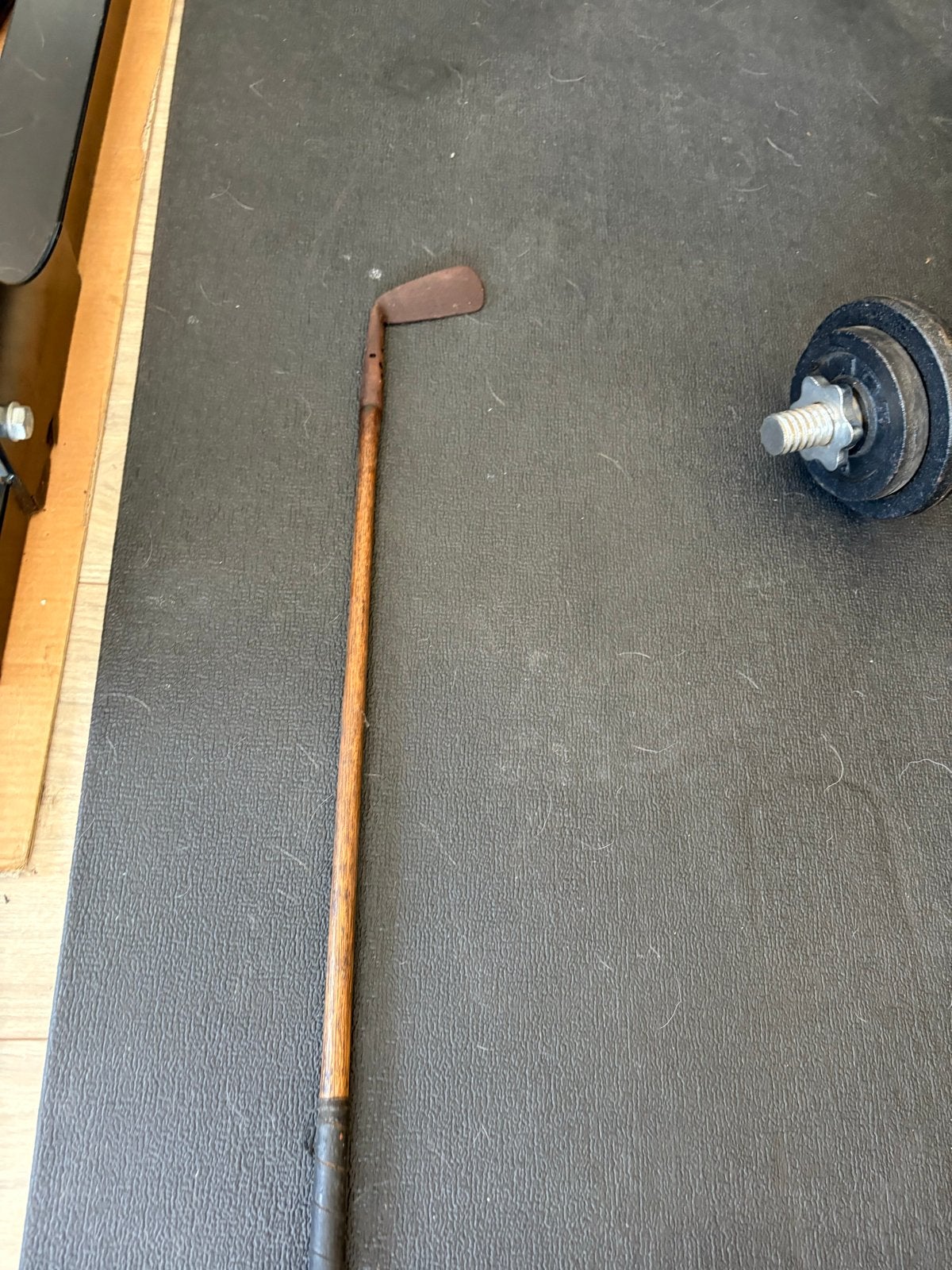 Antieke Spalding Hickory Jigger Golfclub,London S.W. Special, Sport en Fitness, Golf, Verzenden, Gebruikt, Club, Overige merken