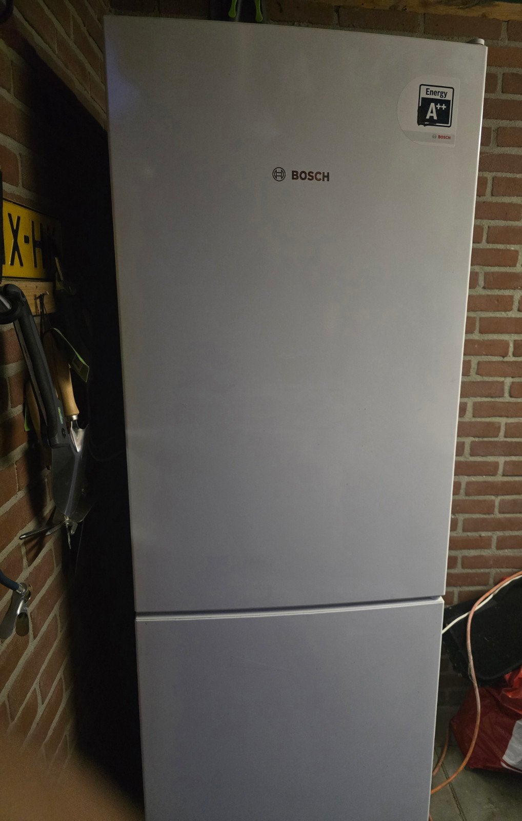 Bosch Koelvriescombinatie - Flessenhouder ontbreekt, Witgoed en Apparatuur, Koelkasten en IJskasten, Ophalen, Gebruikt, 60 cm of meer