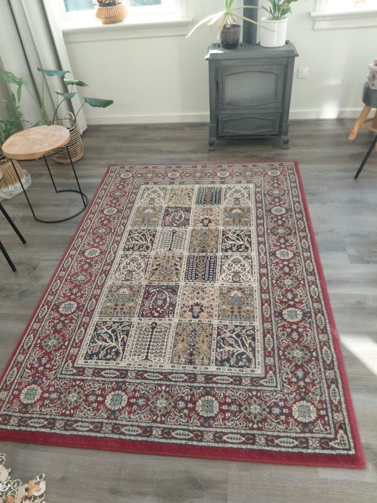 vloerkleed Ikea Valby Ruta 133x195, Ophalen, 100 tot 150 cm, Zo goed als nieuw, 150 tot 200 cm