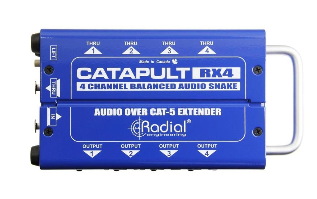 Radial Catapult RX4 Audio Over Cat 5 Extender output-module, Muziek en Instrumenten, Effecten, ., Overige typen, Nieuw, Ophalen of Verzenden