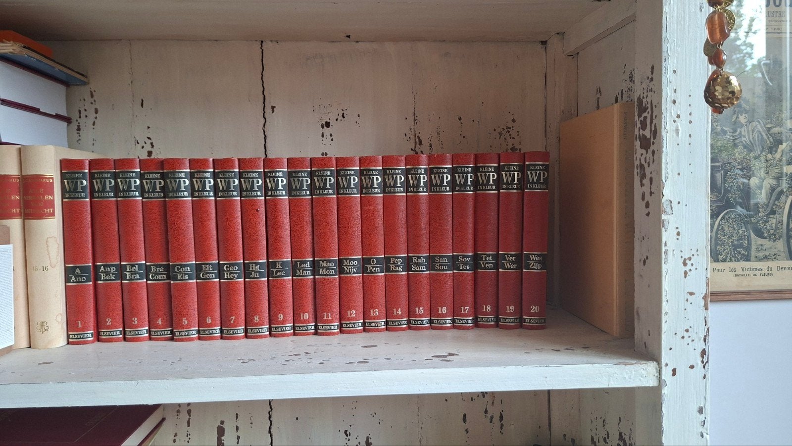 Kleine Winkler Prins in kleur uit 1978 (20-delig), Boeken, Encyclopedieën, Ophalen, Gelezen, Algemeen, Complete serie