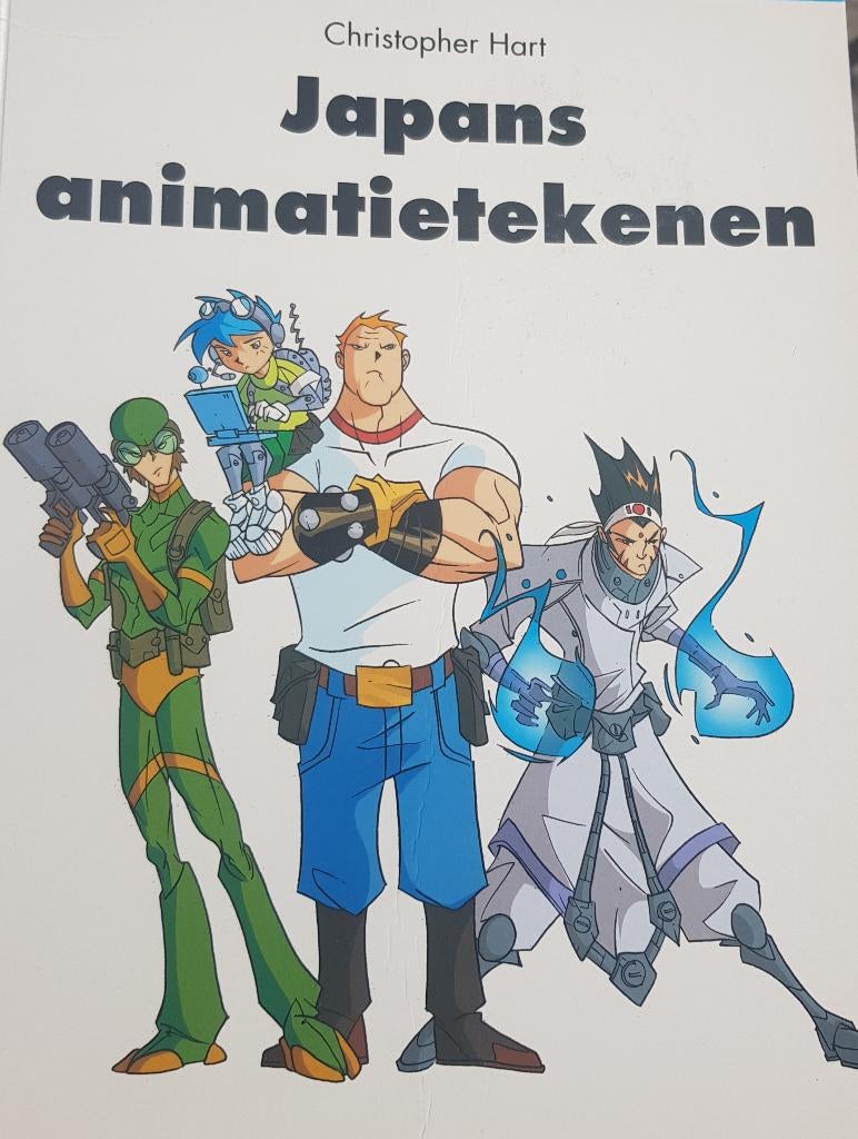 Striptekenen - japans animatie tekenen, Ophalen of Verzenden, Zo goed als nieuw, Boek of Gids