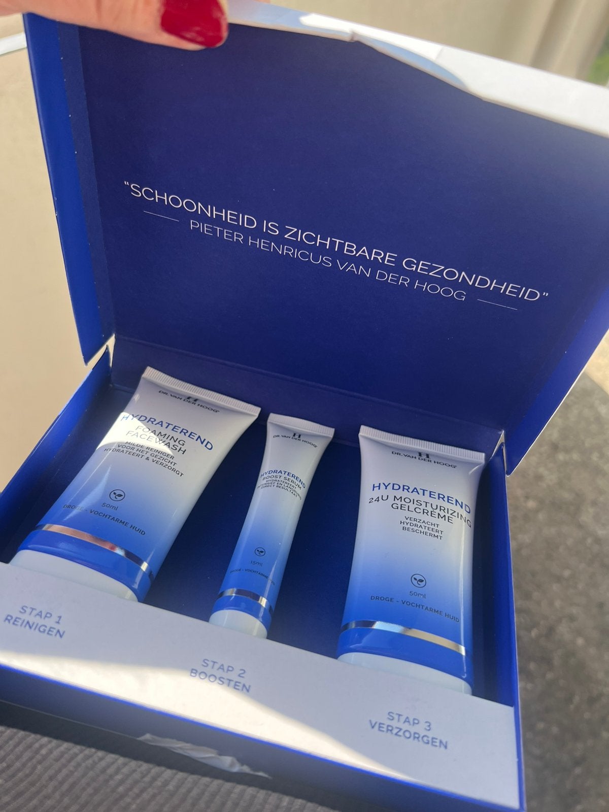 New- Dr Van Der Hoog Hydraterend Collectie Facewash SerumMoi, Sieraden, Tassen en Uiterlijk, Uiterlijk | Gezichtsverzorging, Verzenden
