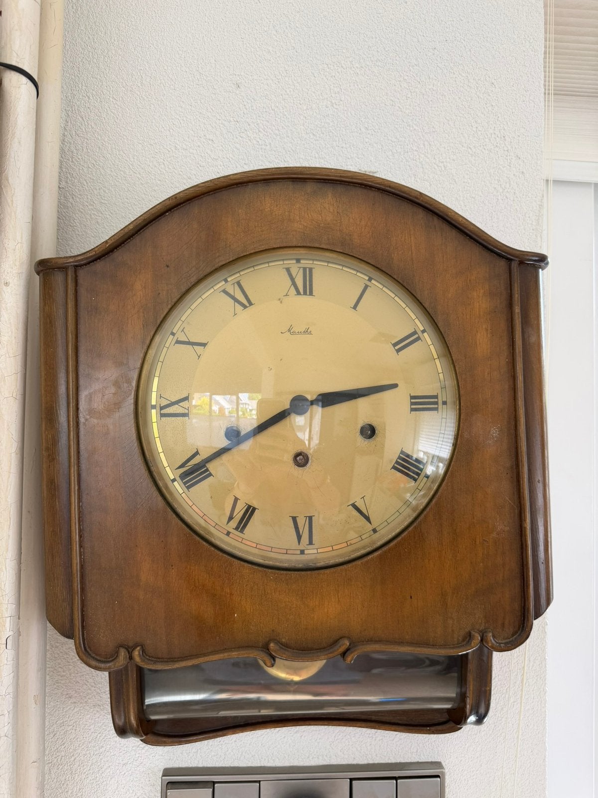 Antieke klok 10, Ophalen