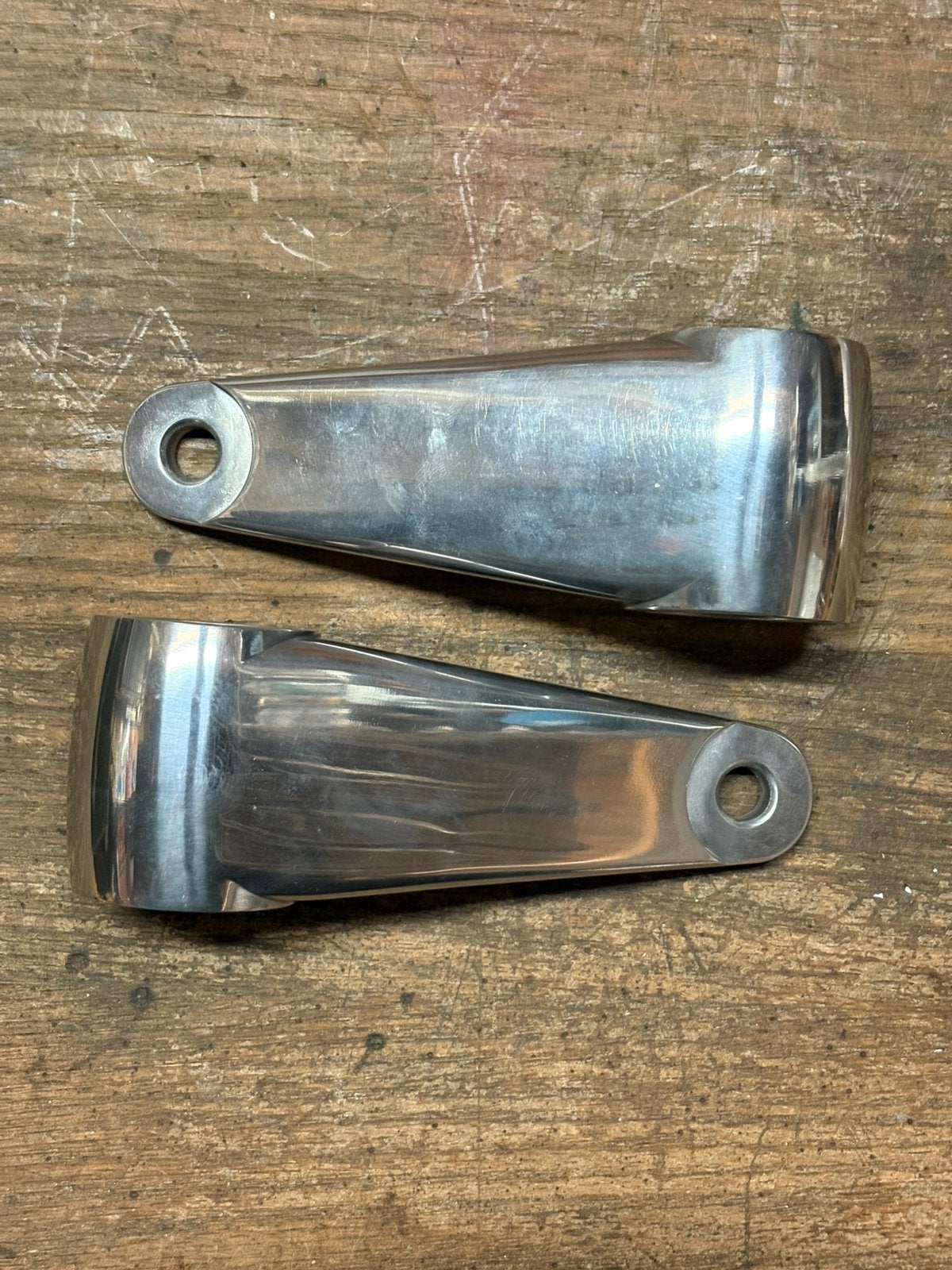Zeer mooie koplamp brackets - 38mm - Nieuw in doos, Motoren, Ophalen of Verzenden, Nieuw