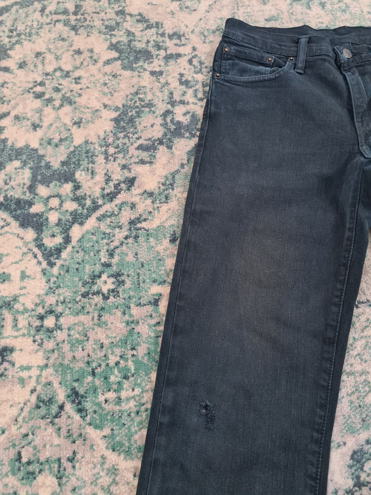 Levi’s straight fit W29 L34 Dames Tulsi2934 Zwart Mid-rise, Zwart, Ophalen of Verzenden, Zo goed als nieuw, W28 - W29 (confectie 36)