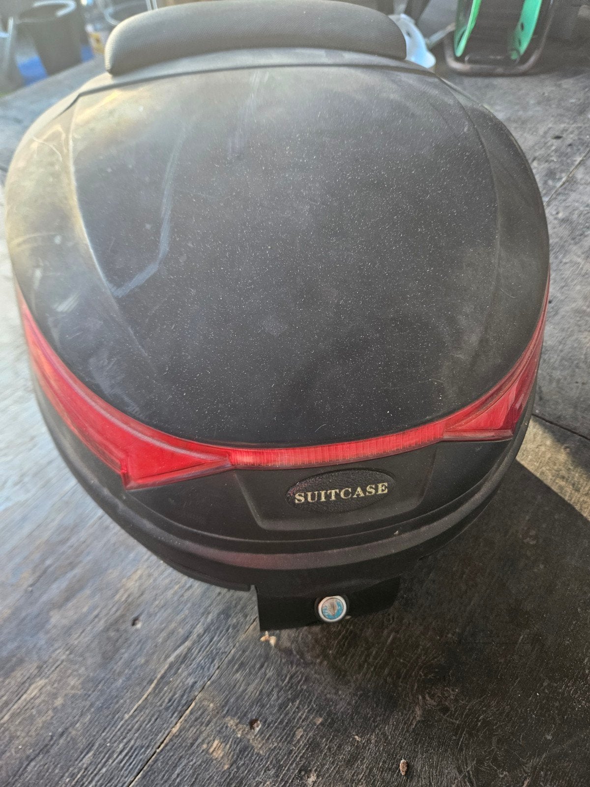 Suitcase koffer scooter/motor, Ophalen of Verzenden, Gebruikt