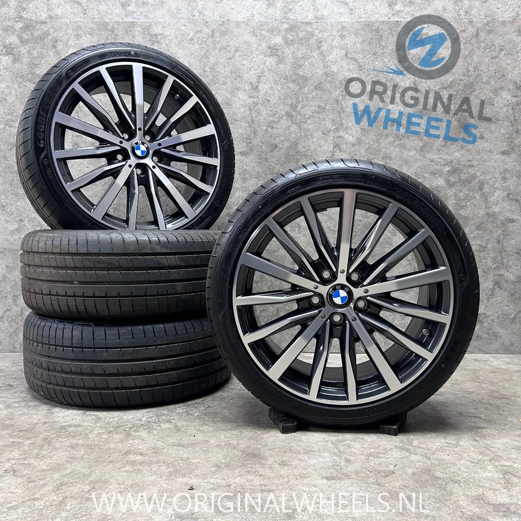 18 inch originele velgen + zomerbanden BMW 1 2 serie 488, 18 inch, Gebruikt, Banden en Velgen, Ophalen of Verzenden