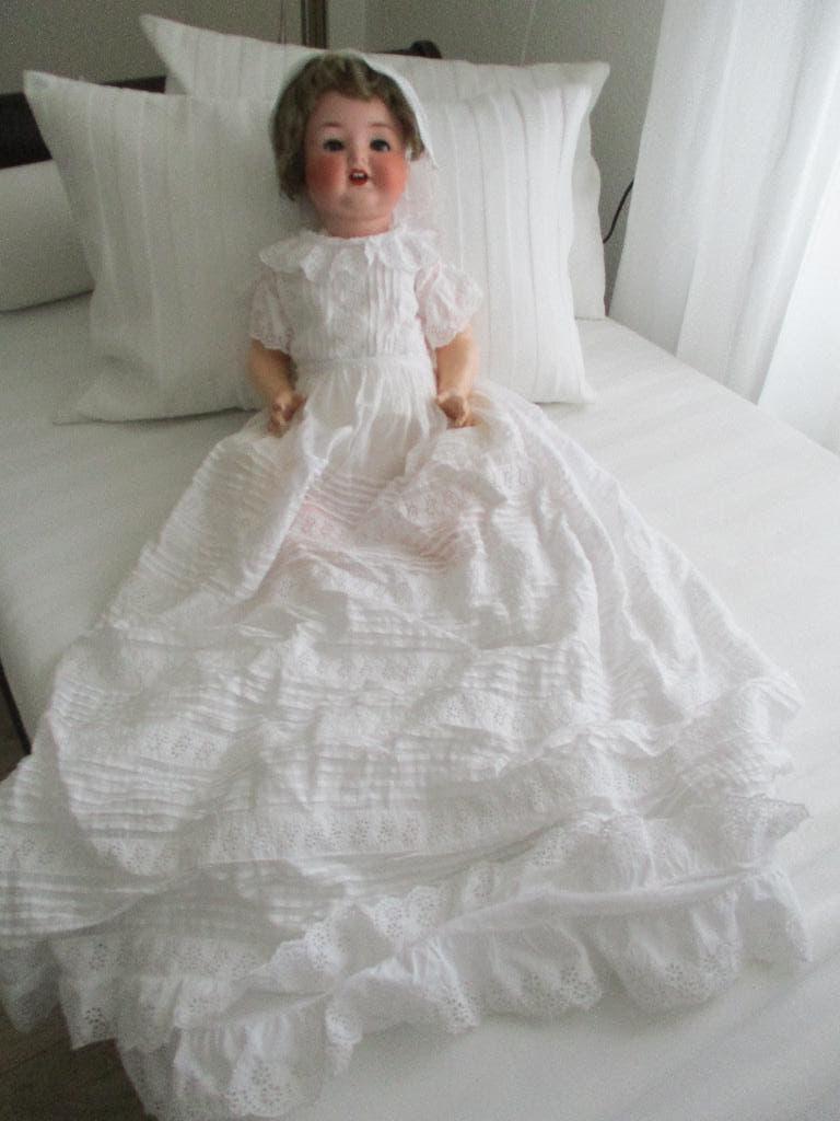 antieke baby pop Heubach Koppelsdorf, Ophalen of Verzenden