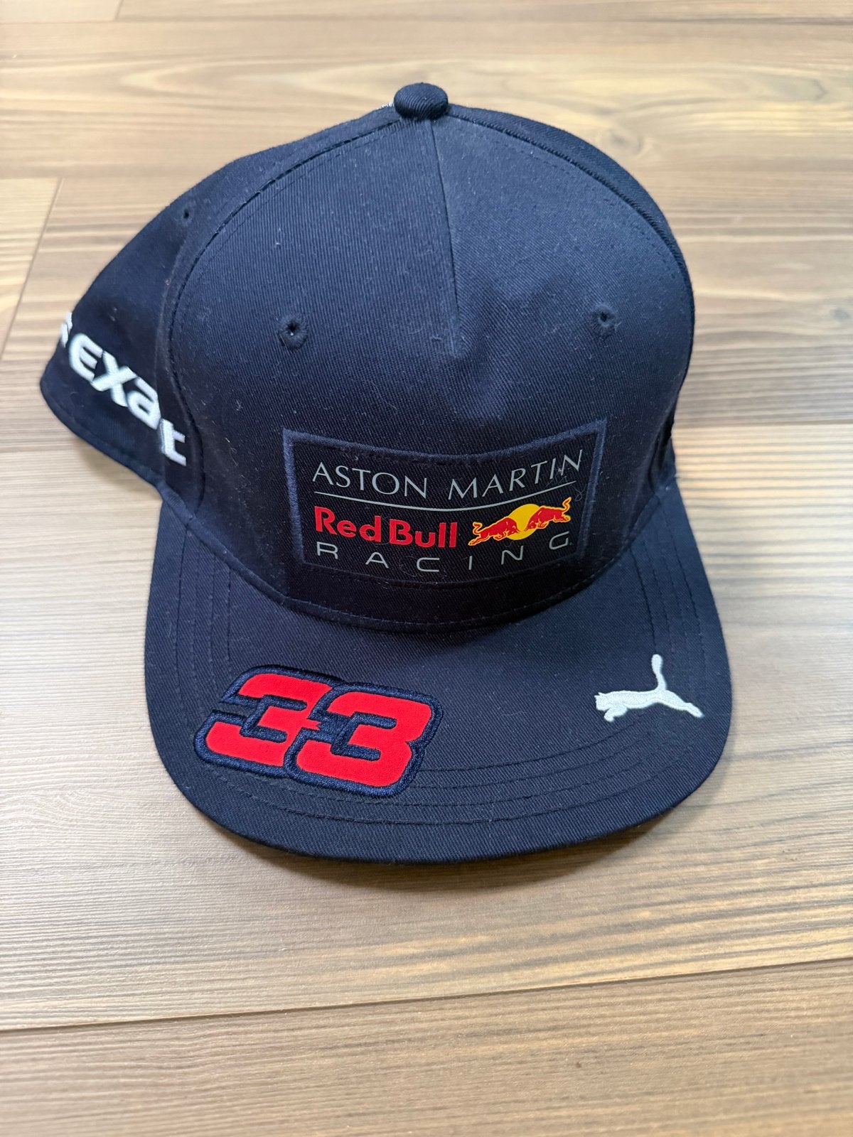 Red Bull Racing Max Verstappen F1 Cap Puma, Ophalen of Verzenden, Zo goed als nieuw, One size fits all, Pet