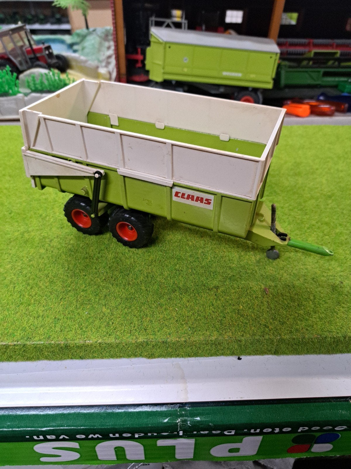 Claas Carat kipper van Siku met stocknummer 2866., Hobby en Vrije tijd, Modelauto's | 1:32, Ophalen of Verzenden, Gebruikt, Tractor of Landbouw