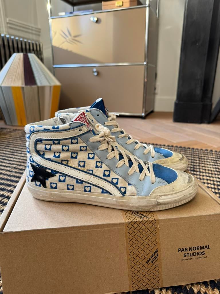Golden Goose Slide sneakers, Kleding | Dames, Schoenen, Ophalen of Verzenden, Zo goed als nieuw, Sneakers of Gympen