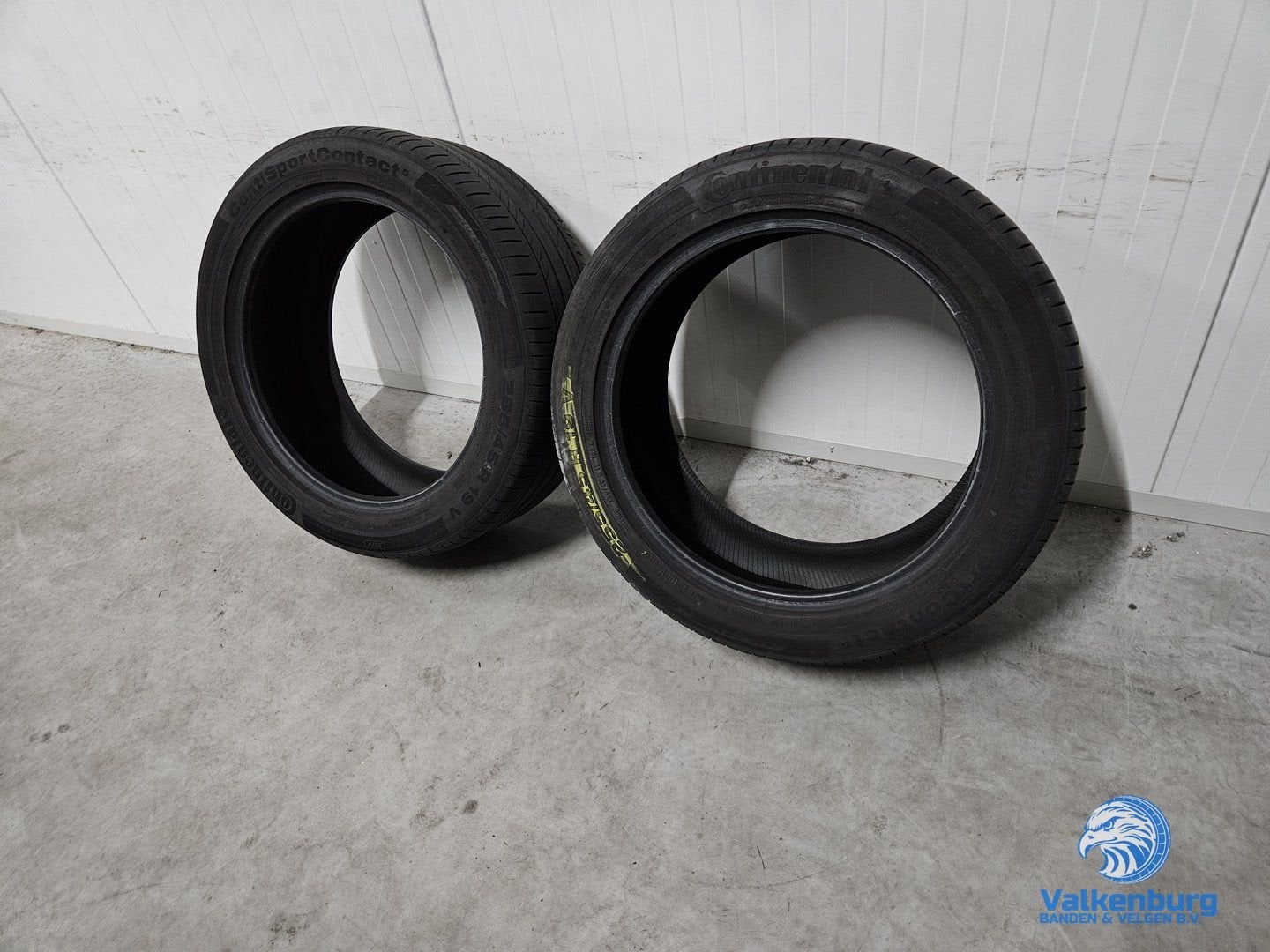 Zomerbanden 255/45R19 Continental ContiSportContact 5, Auto-onderdelen, Banden en Velgen, 19 inch, Gebruikt, 255 mm, -