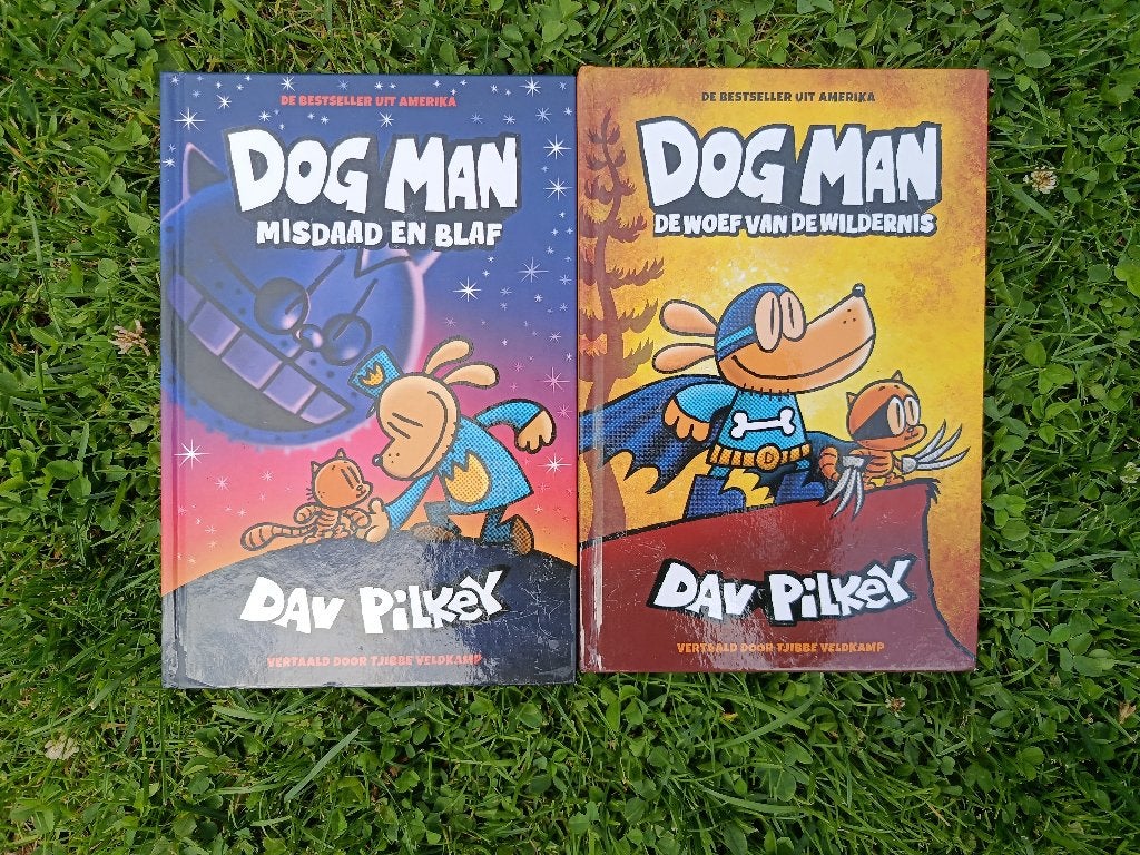 Dogman boeken, Gelezen, Ophalen of Verzenden, Fictie, Dav Pilkey