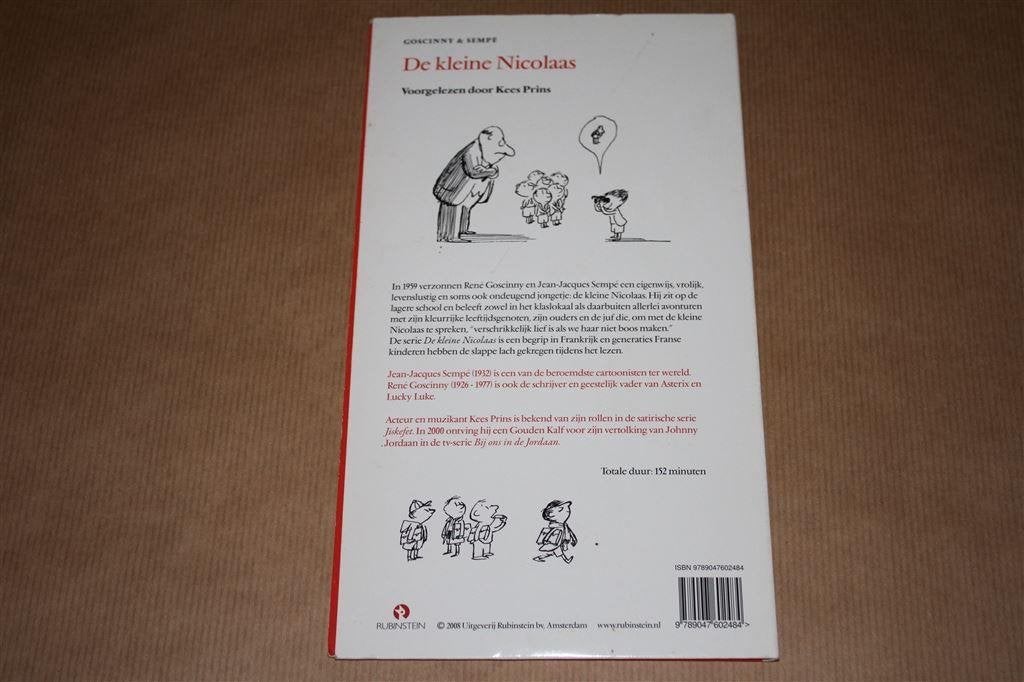 Luisterboek. De kleine Nicolaas. Goscinny, Sempe., Boeken, Verzenden