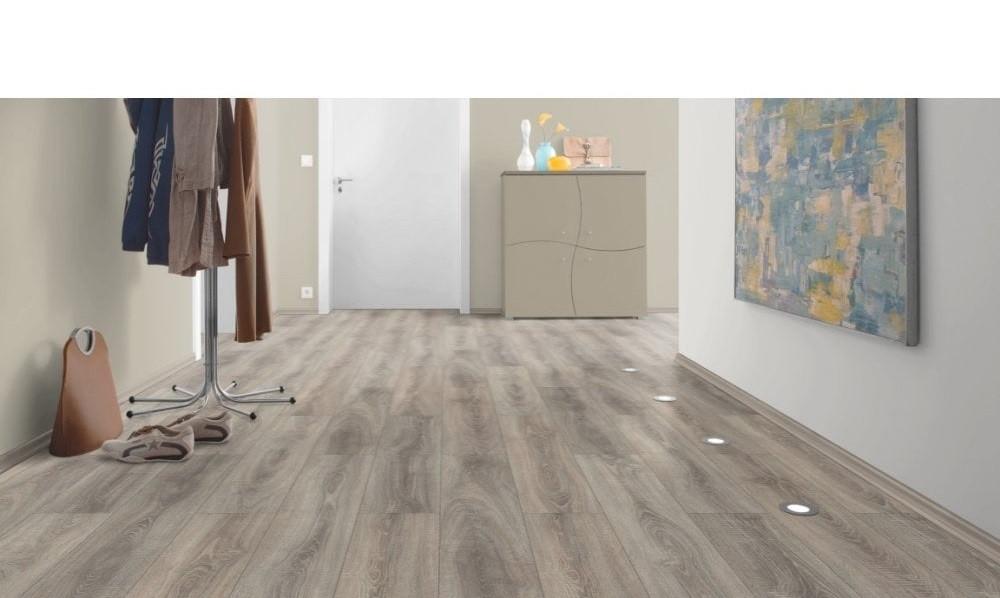 84,70m2 Laminaat Grijs Eiken 35pak = €673, 75 m² of meer, Nieuw, Ophalen of Verzenden, Laminaat grijs eiken kleur