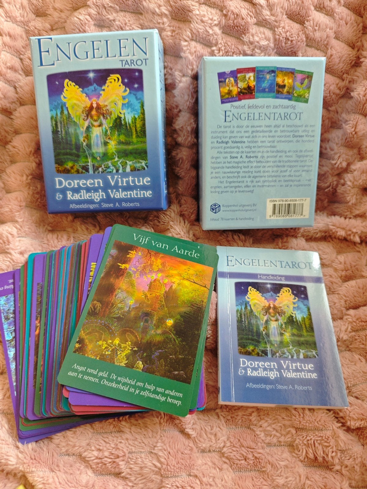 Engelen Tarot Doreen Virtue & Radleigh Valentine, Boeken, Esoterie en Spiritualiteit, Tarot of Kaarten leggen, Overige typen, Ophalen of Verzenden