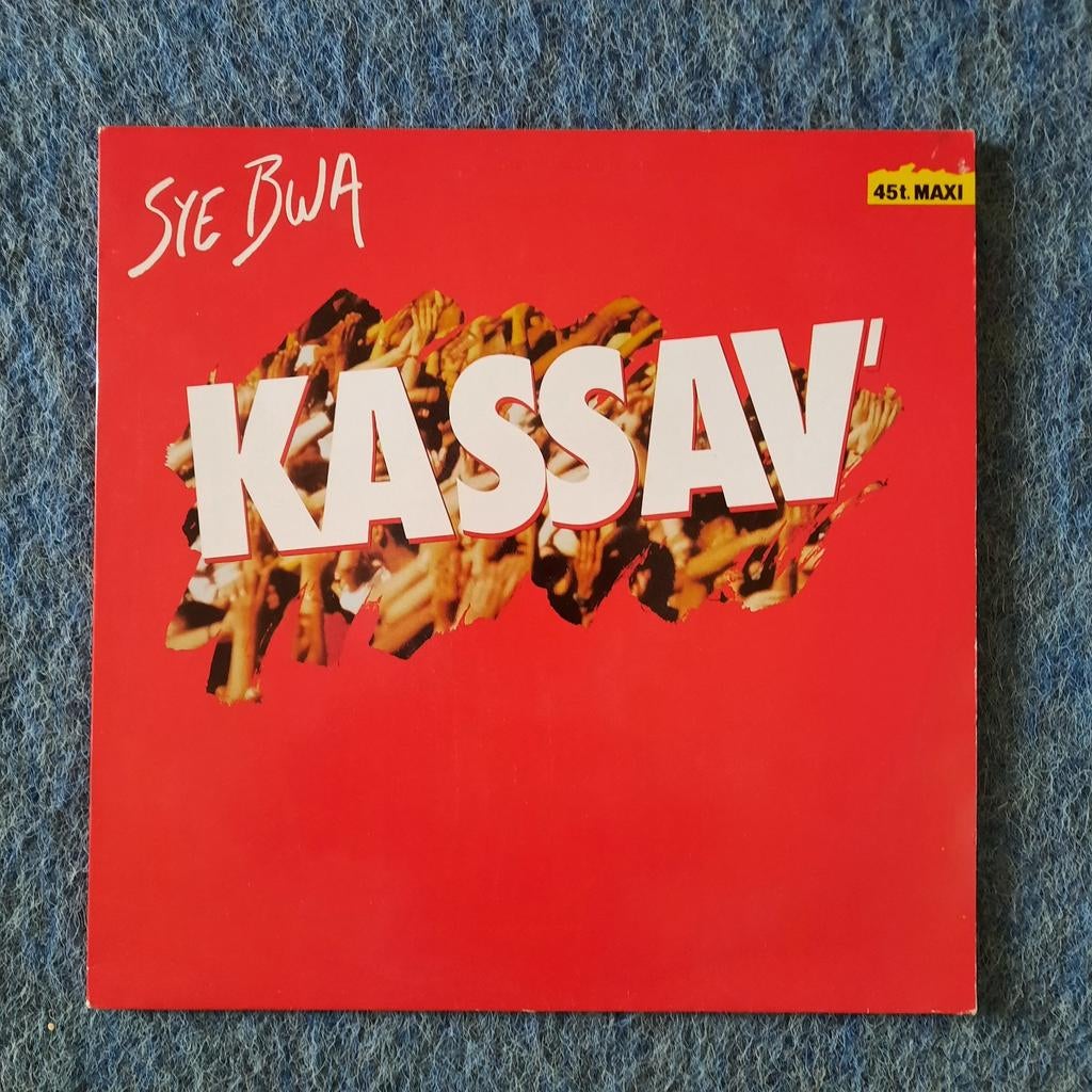 Maxi 12 inch Kassav - Syé Bwa / Soleil, Wereldmuziek, Maxi-single, Ophalen of Verzenden, Zo goed als nieuw