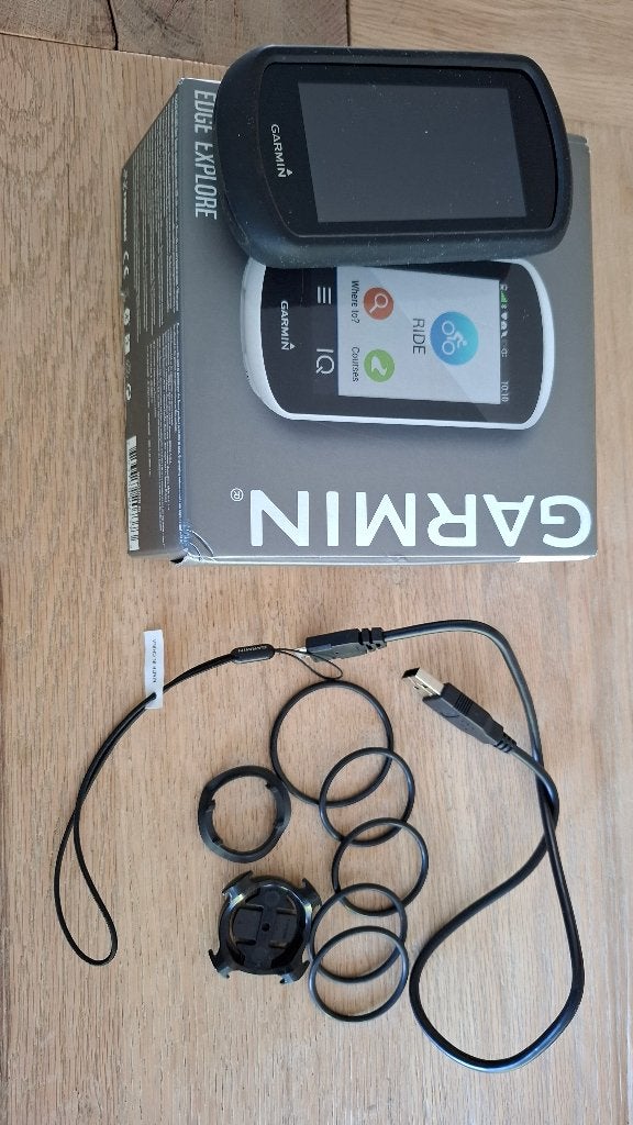 Als nieuw, Garmin Explore met bescherm hoesje, Ophalen, Zo goed als nieuw