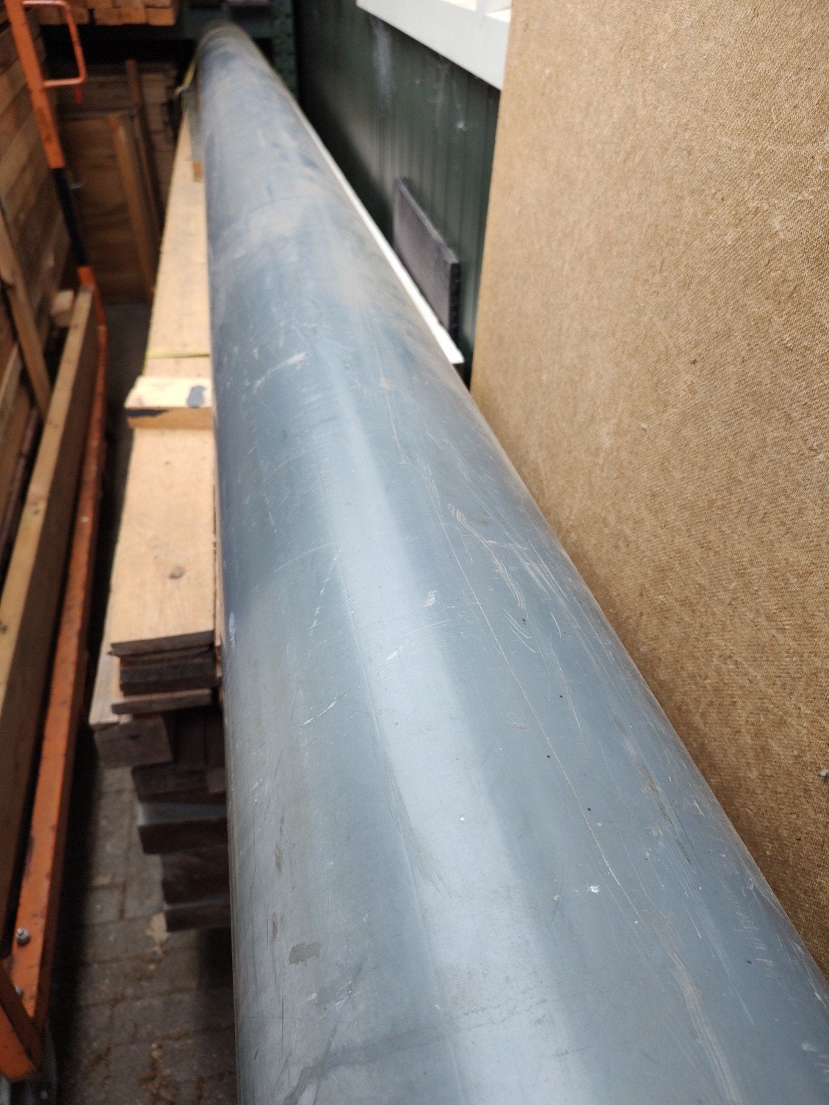 pvc buis 250 mm., Ophalen, Gebruikt, Pvc, 4 tot 6 meter