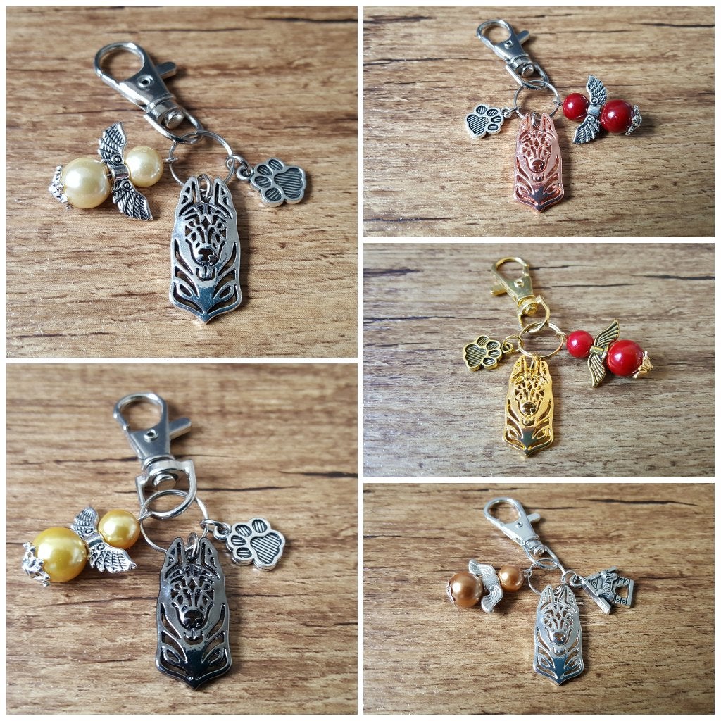 Tashanger Sleutelhanger Mechelse herder met lucky angel, Verzenden, Nieuw, Dier of Natuur