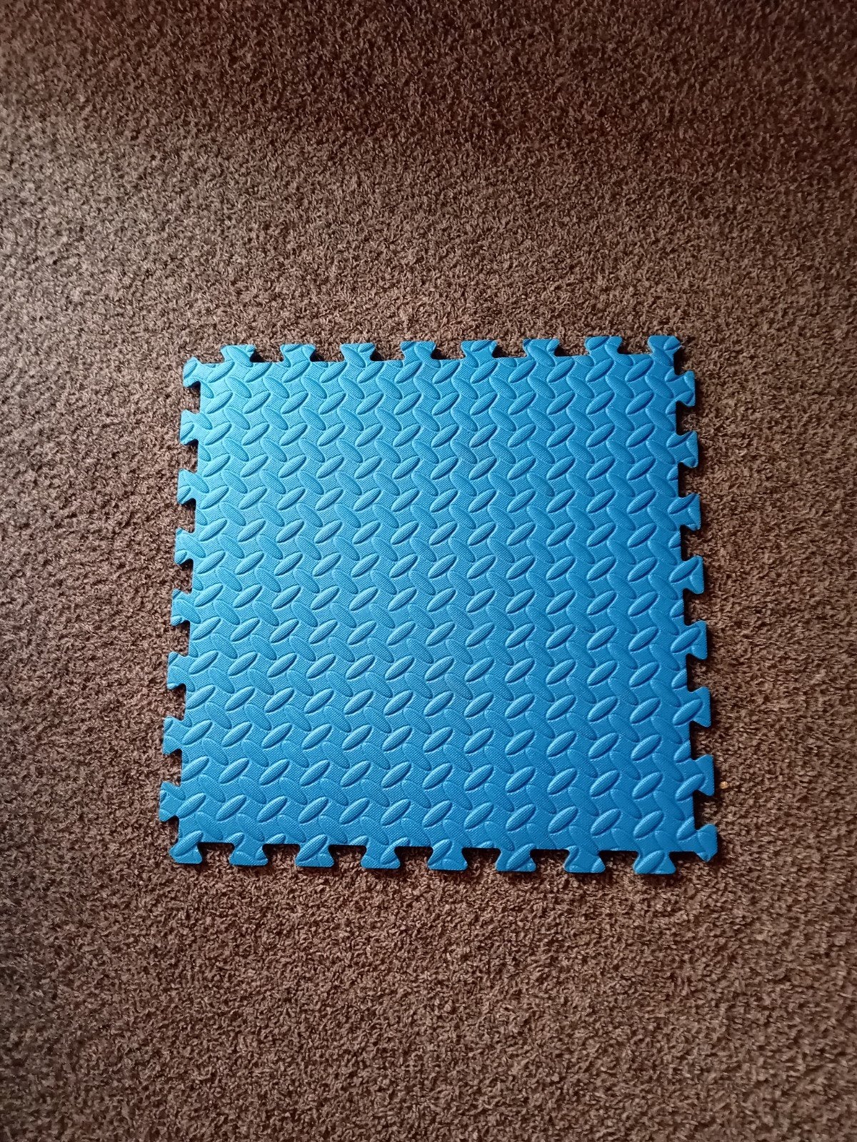 schuimtegels 50 x 50 cm blauw, Ophalen of Verzenden, Gebruikt