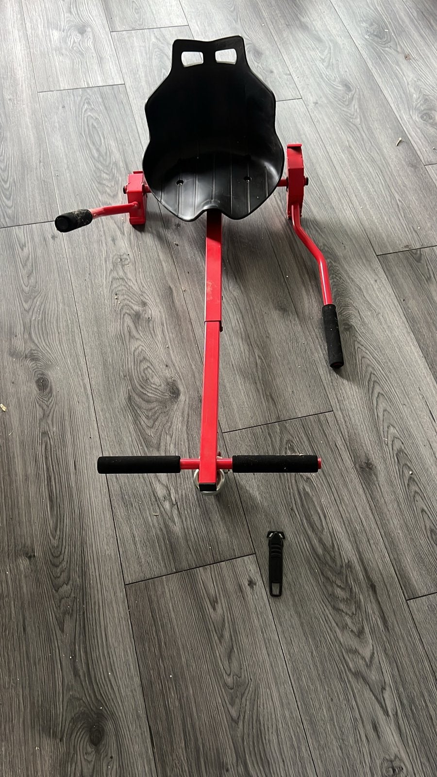 itel: Hoverkart zitje voor Hoverboard - Rood/Zwart, Ophalen of Verzenden, Zo goed als nieuw