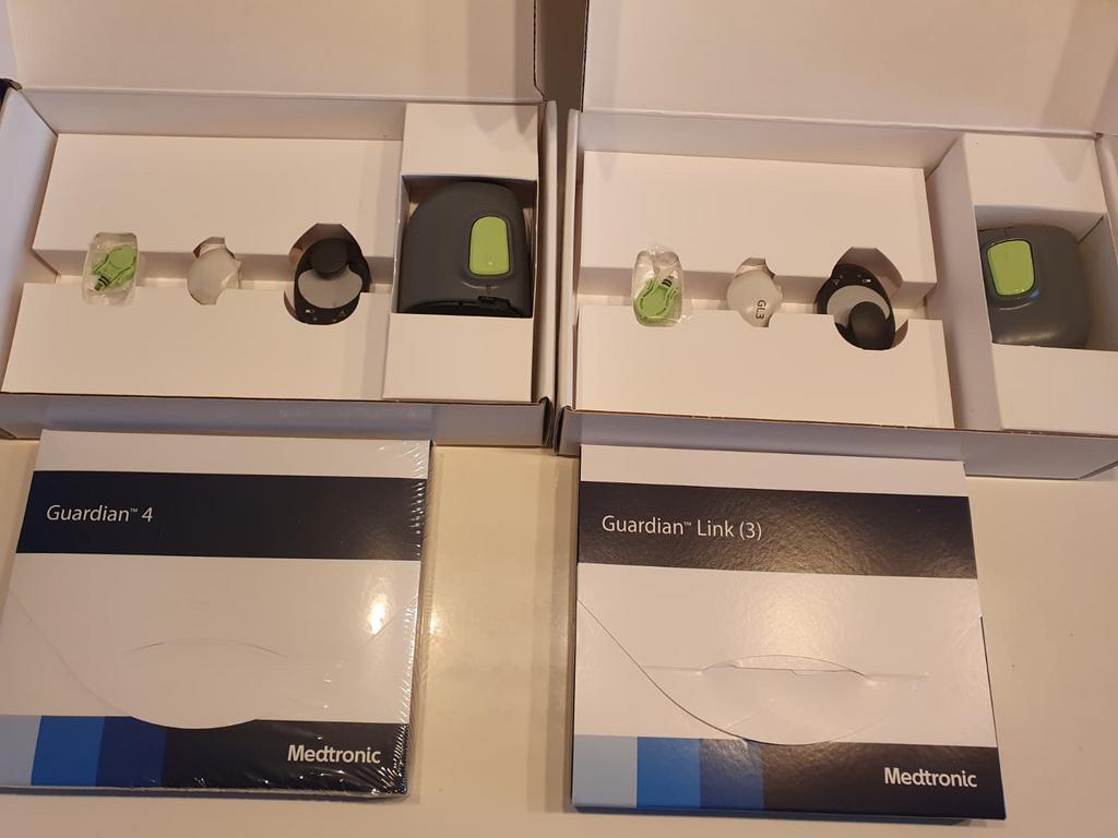 Guardian link 3 en link 4 sensor (medtronic), Ophalen, Zo goed als nieuw