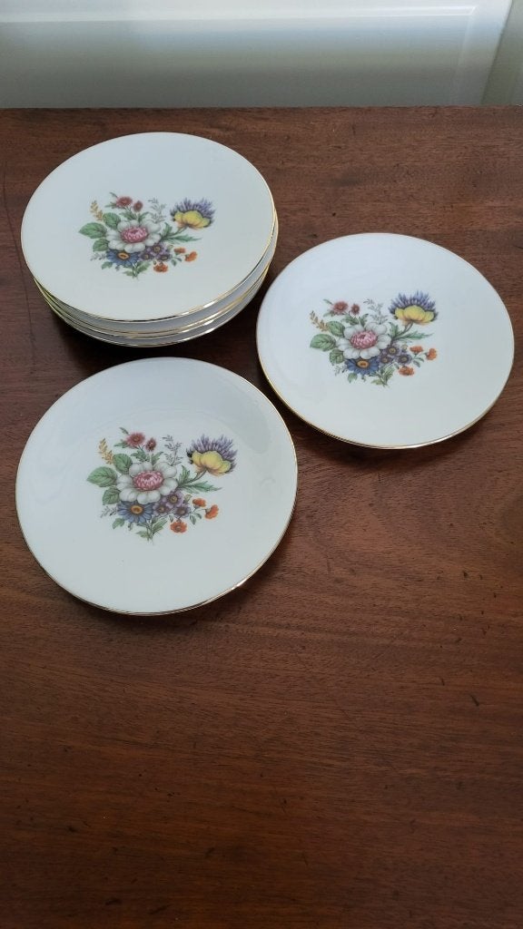 Petit four bordjes 6 stuks doorsnede 11,4 cm, Ophalen