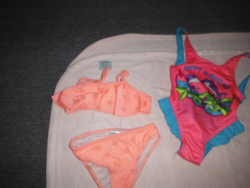 kinder bikini /zwempak, Bikiniset, Meisje, Ophalen of Verzenden, Zo goed als nieuw