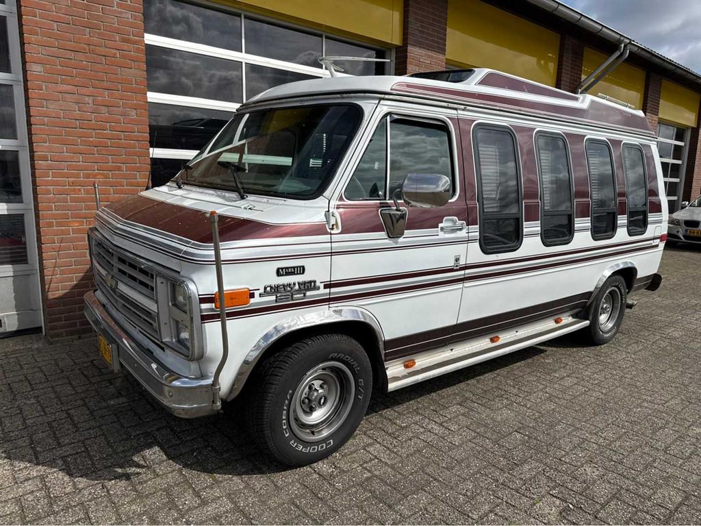 Chevrolet - USA - Chevy Van - 5.7 G30 - LPG - Camper - 1990, Caravans en Kamperen, Campers, Bedrijf, Benzine, Overige merken