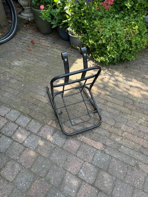 Fiets transportrek bakkersrek voordrager, Ophalen, Gebruikt, Fietsendrager-accessoire
