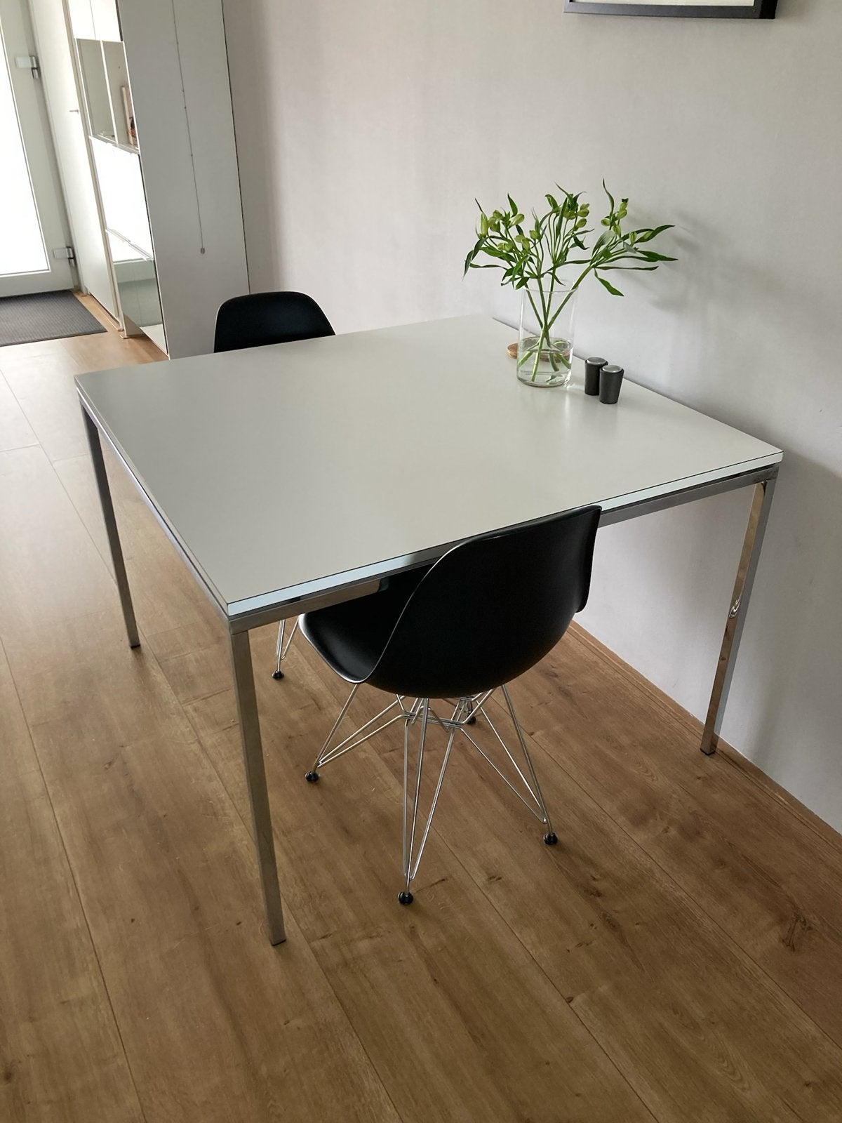 Pastoe tafel, 1.10m x 1.10m, Ophalen, Gebruikt, 100 tot 150 cm, Vierkant