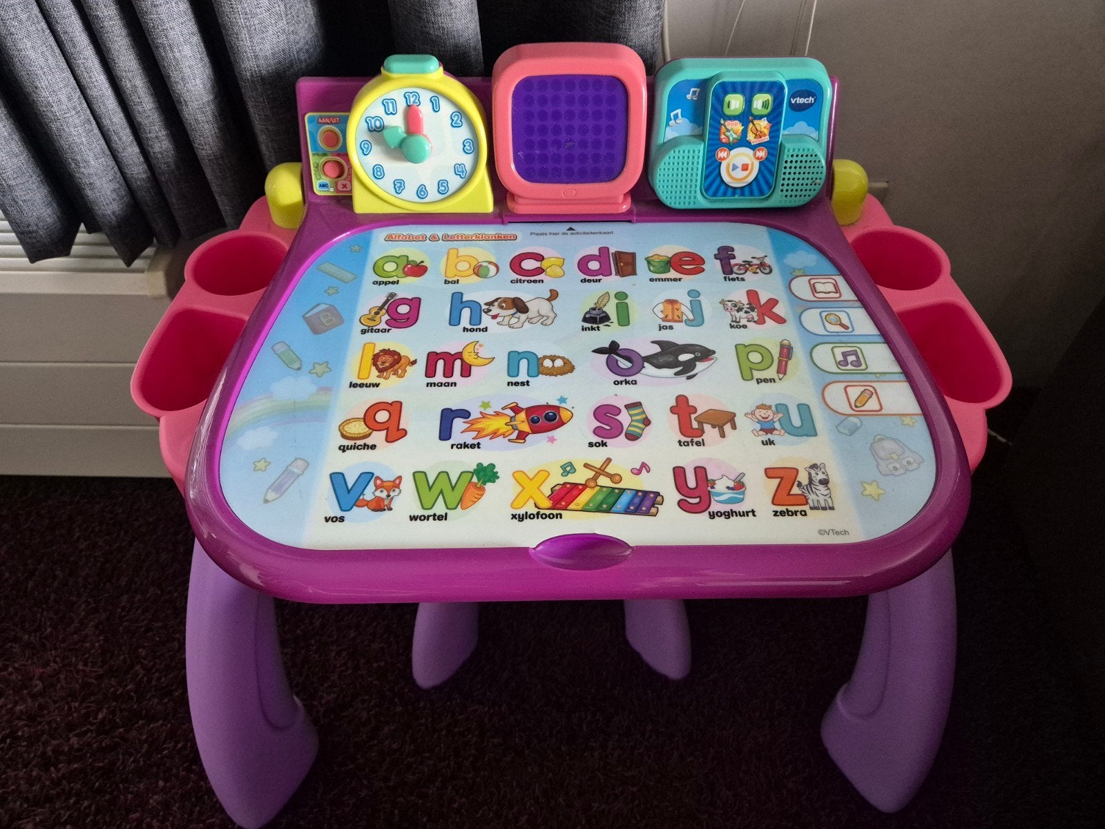 VTech Magisch Speel- en Leerbord - Interactief Bureau, Ophalen, Gebruikt, Knutselen, Met geluid