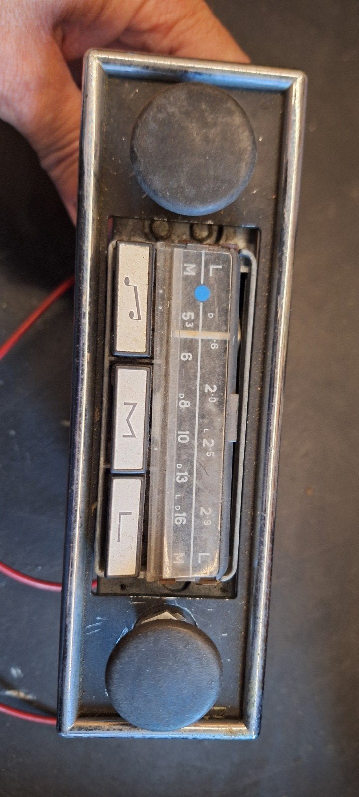 Te koop: vintage Blaupunkt Hildesheim autoradio, Ophalen of Verzenden, Gebruikt