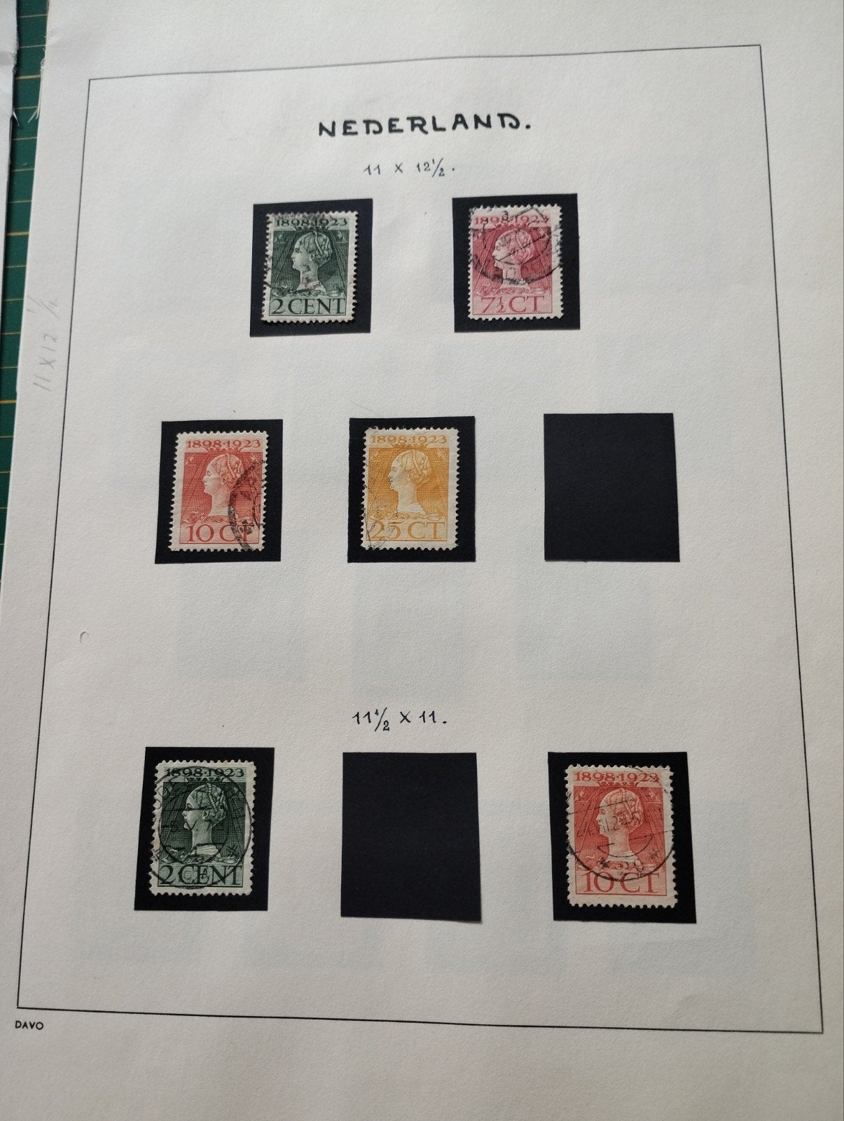Postzegels Nederland Koningin Wilhelmina Regeringsjubileum, Postzegels en Munten, Ophalen of Verzenden, Nederland
