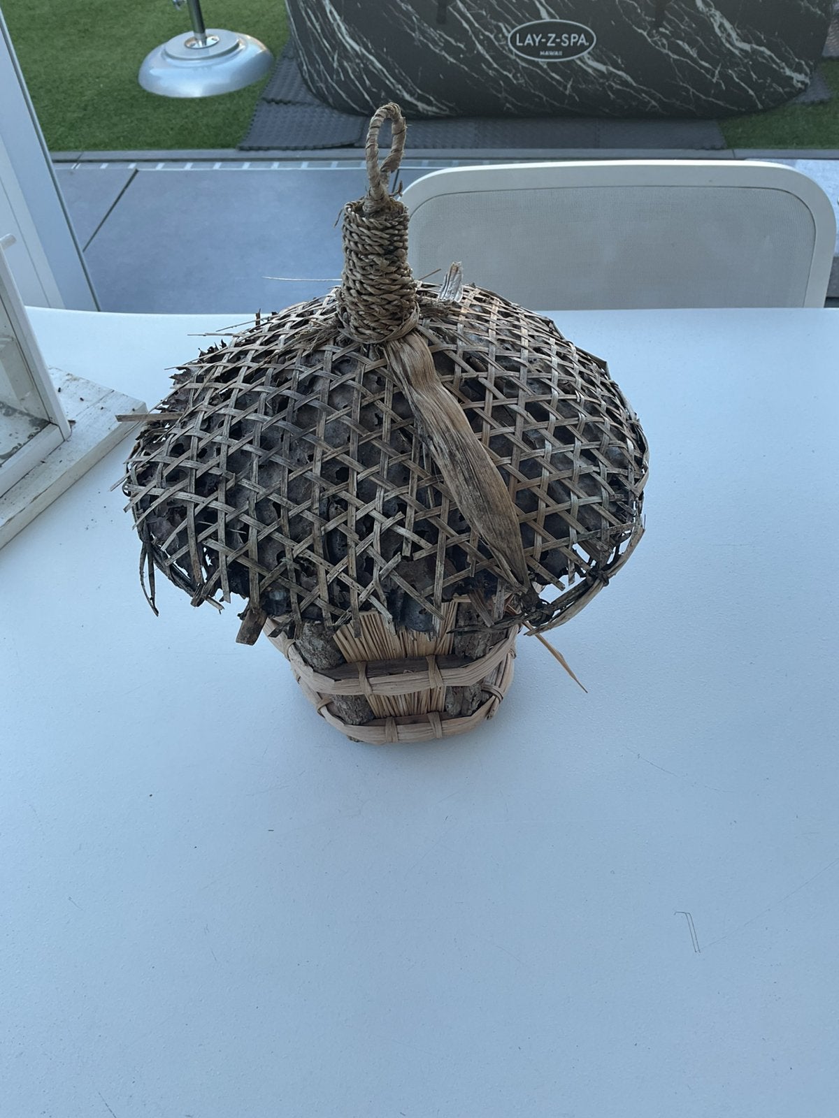 Gratis oosters chinees japans vogelhuisje, Tuin en Terras, Ophalen, Gebruikt