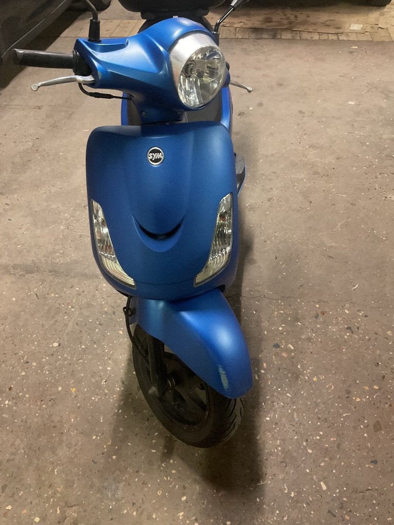 Sym fiddle 2 bouwjaar 2021, Ophalen, Maximaal 45 km/u, 49 cc, Zo goed als nieuw
