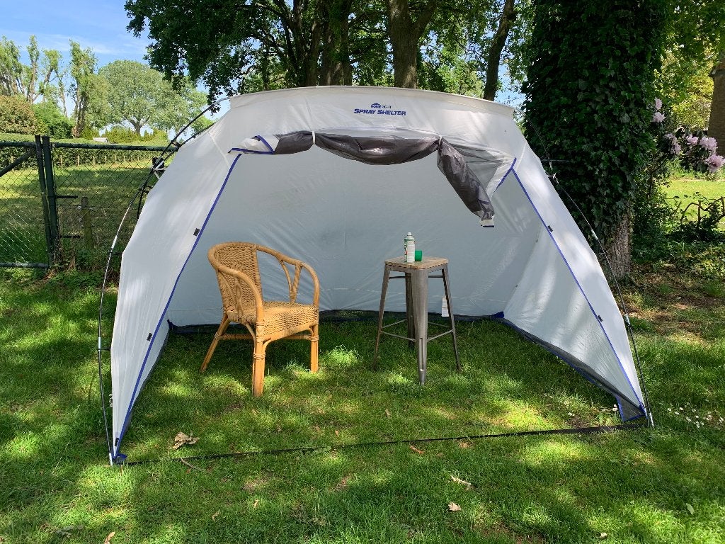 spuitcabine pop-up tent voor meubelen, Ophalen, Zo goed als nieuw, Overige typen