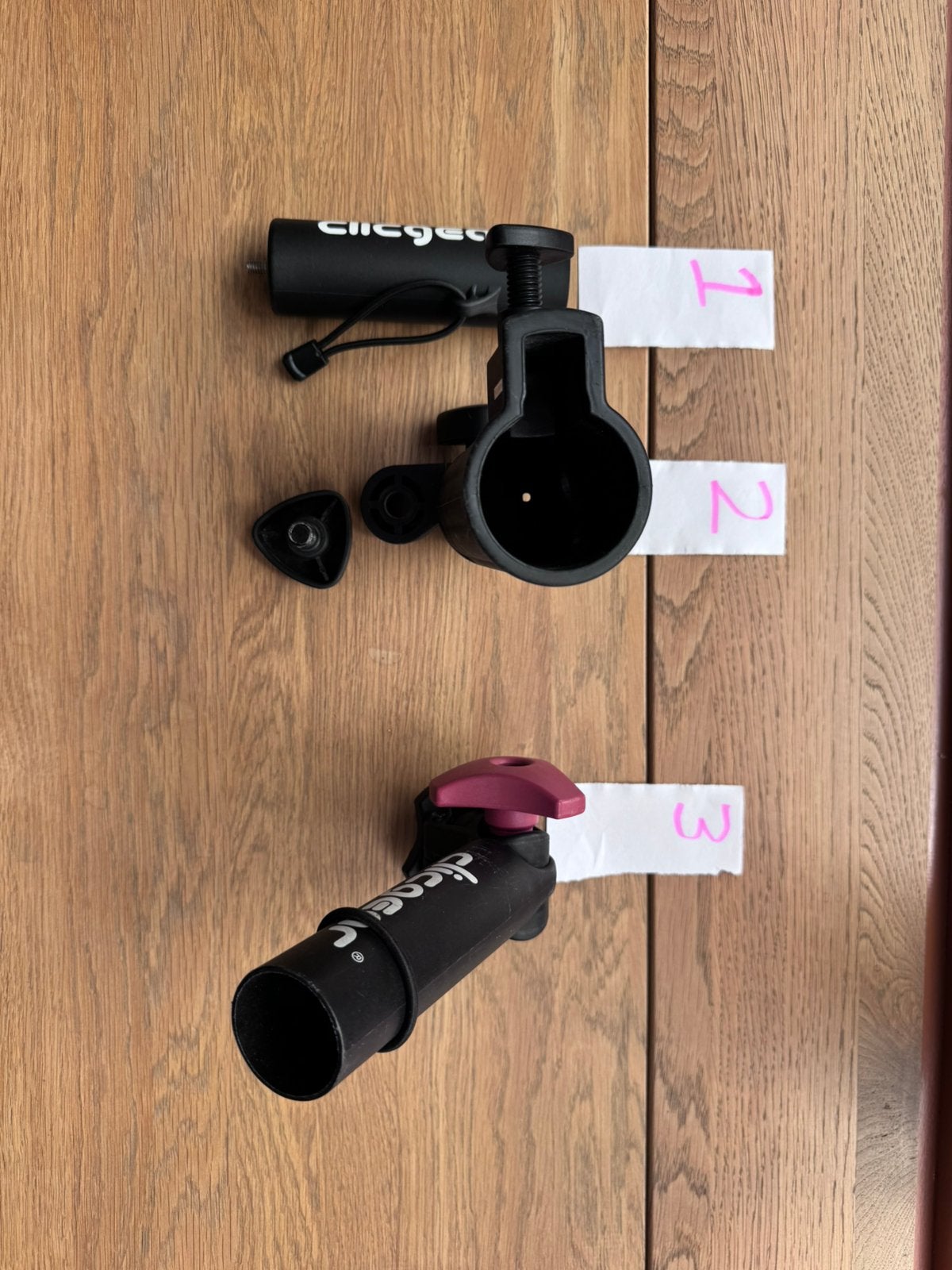 Clicgear Parapluhouder Origineel – Golf Trolley Accessoire, Sport en Fitness, Golf, Zo goed als nieuw, Golfkar, Ophalen of Verzenden