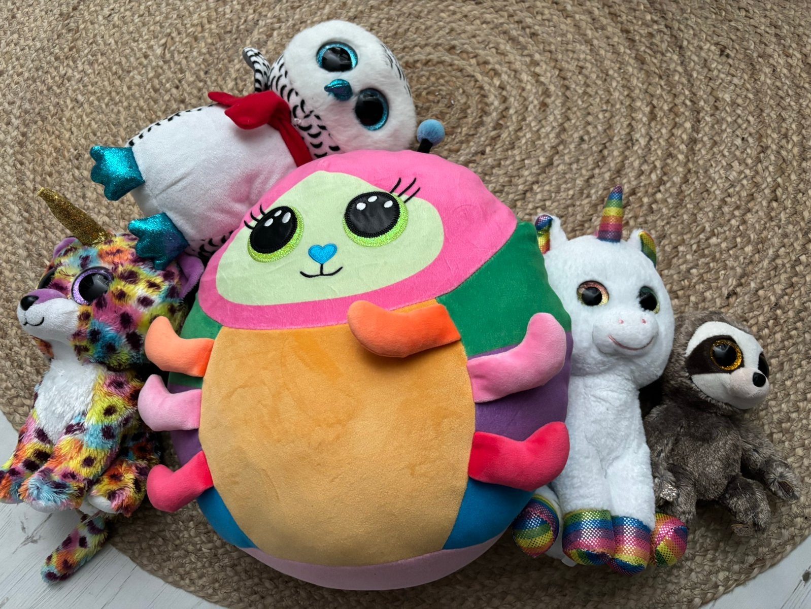 Ty beanie knuffels, Kinderen en Baby's, Speelgoed | Knuffels en Pluche, Ophalen of Verzenden, Zo goed als nieuw, Overige typen