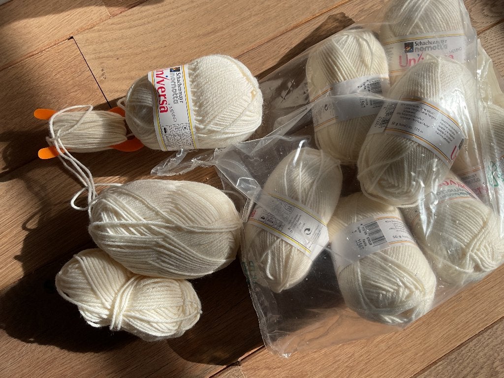 Nieuwe brei haakwol, SCHACHENMAYR Nomotta, 10 bollen 500 gr, Ophalen of Verzenden, Nieuw, Breien of Haken, Wol of Garen
