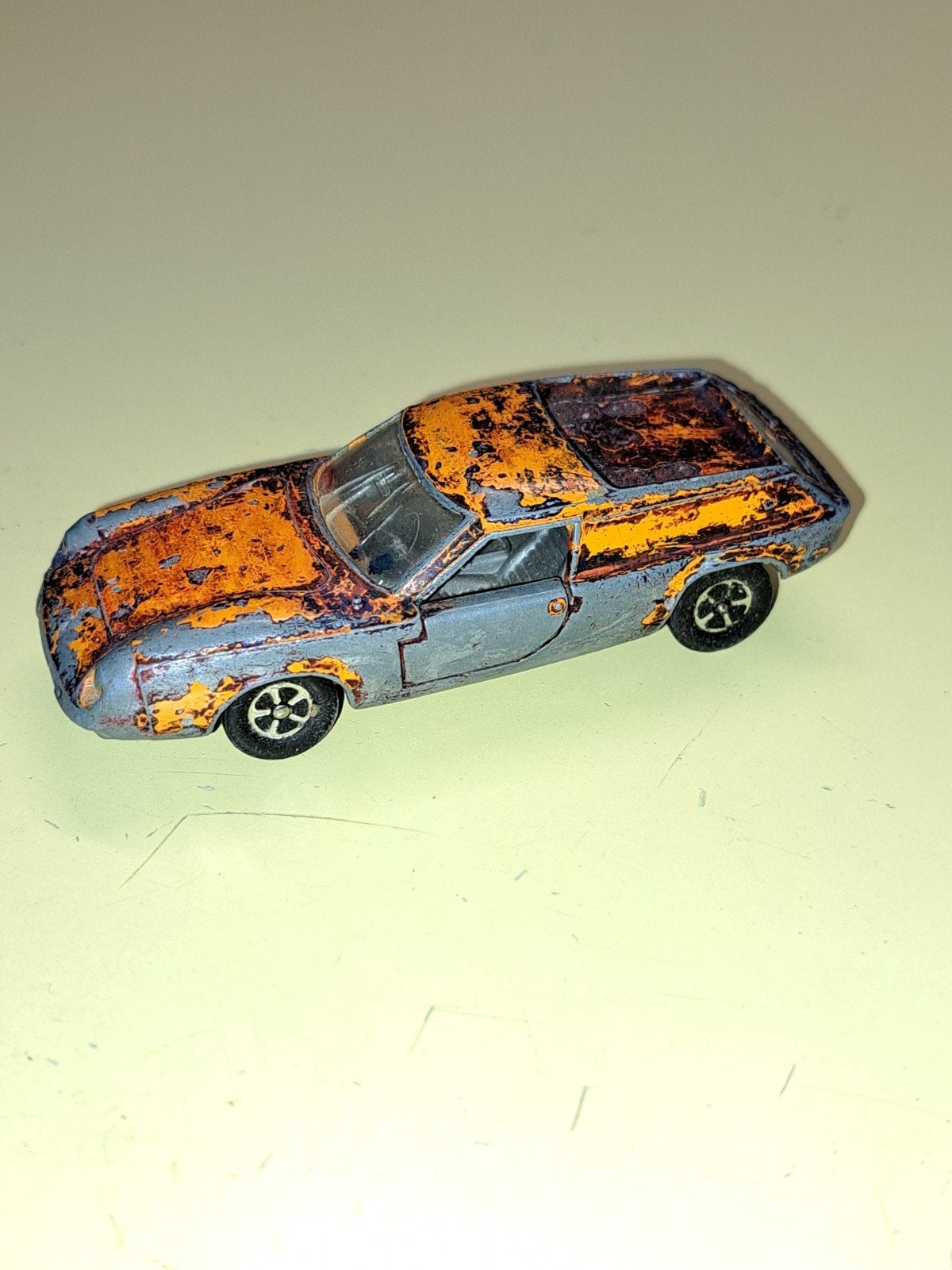 Modelauto Lotus Europa schaal ca. 1:87 - Made in England, Hobby en Vrije tijd, Ophalen of Verzenden, Gebruikt, Auto, Overige merken