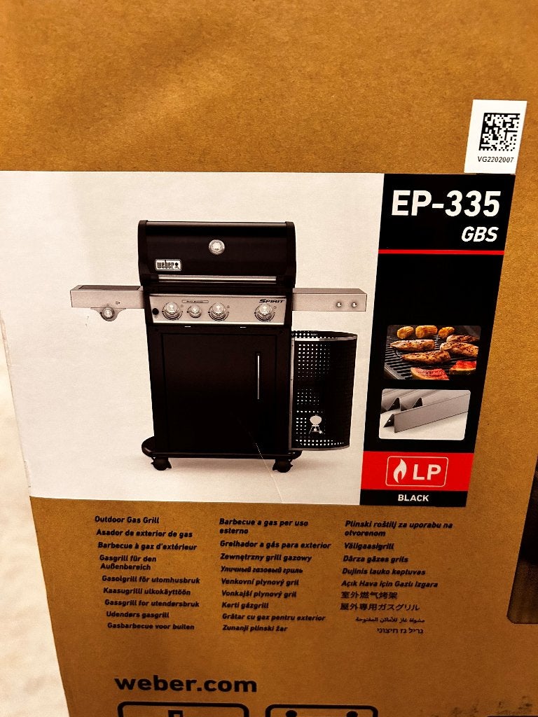 WEBER SPIRIT EP-335, Ophalen, Nieuw, Weber