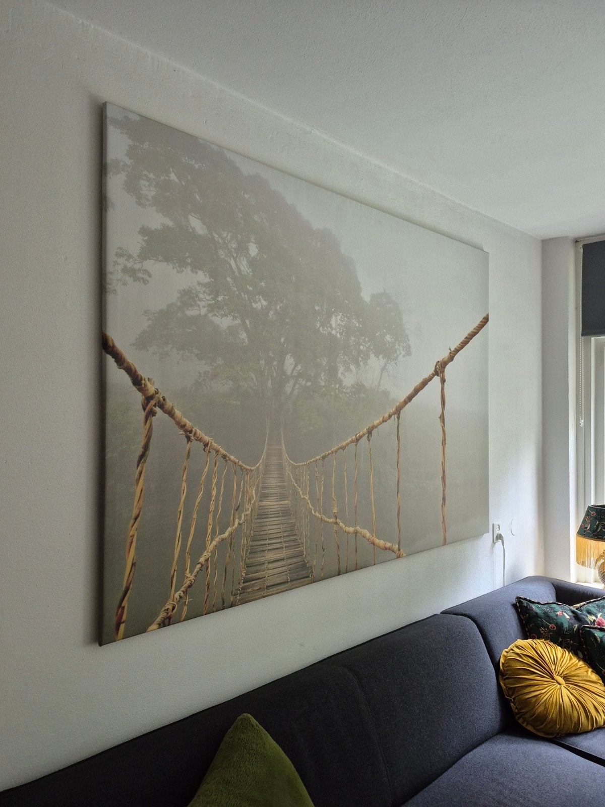 Ikea canvas brug jungle groot 200 x 140, Ophalen