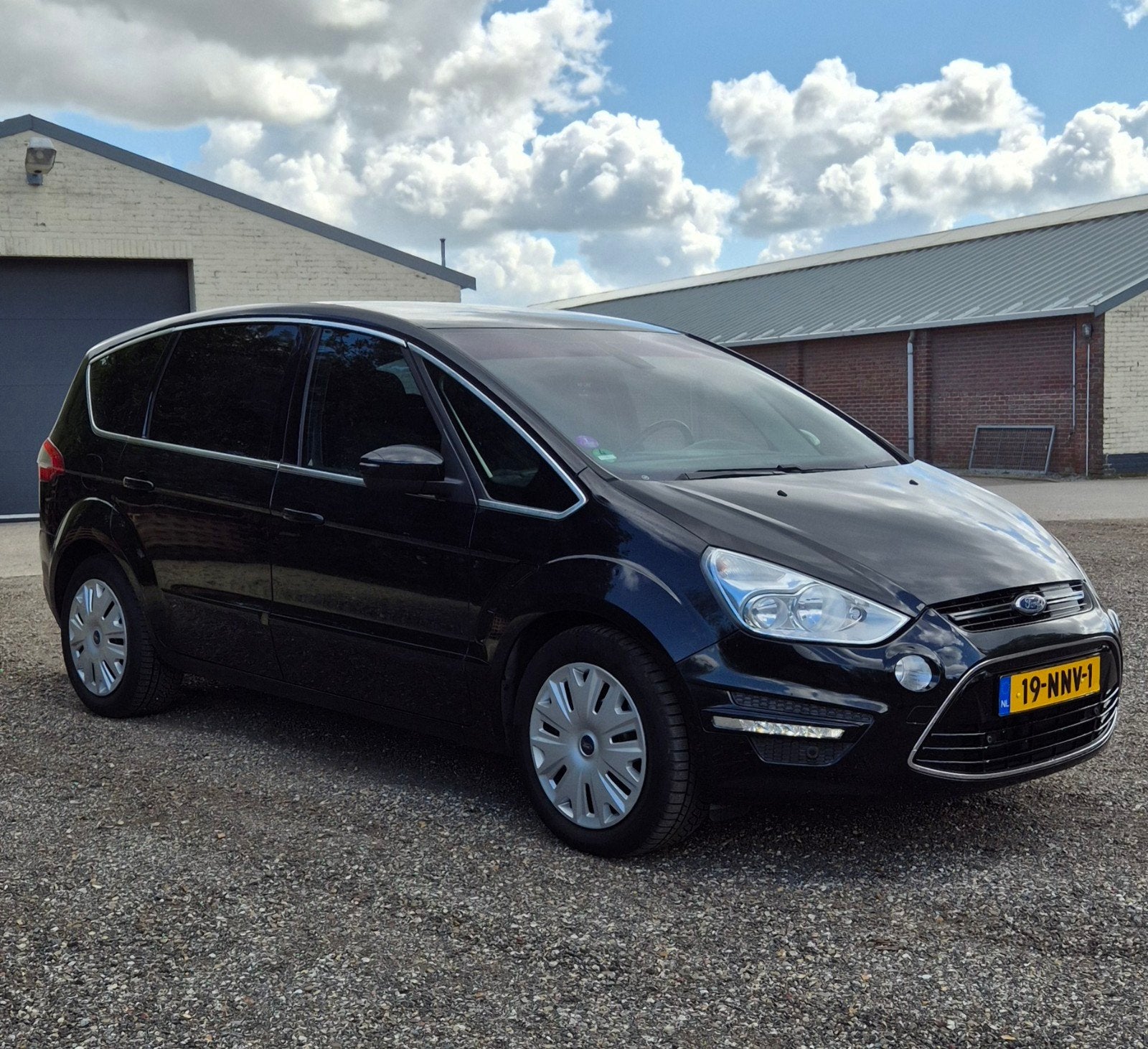 Ford S-Max 2.0 Stci 149KW automaat 2010 Zwart, Auto's, 4 cilinders, 7 stoelen, Zwart, Origineel Nederlands