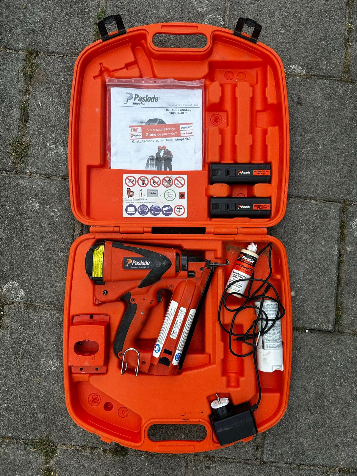 Paslode afwerktacker / brettacker Impulse, Ophalen, Gebruikt